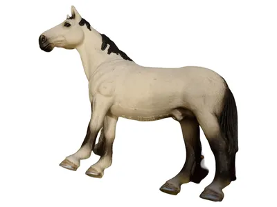 Schleich Pferd Hengst Spielfigur Beige Tierfigur Spielzeug Kinder ab 3 Jahre
