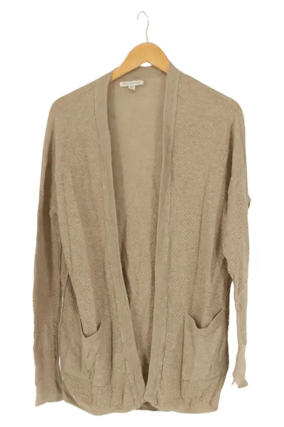 AMERICAN EAGLE OUTFITTERS Strickjacke Damen 38;M Beige Klassisch Casual