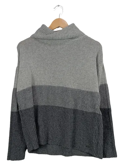 Smith & Soul Damen Rollkragenpullover Grau Gr. XS Strickpullover