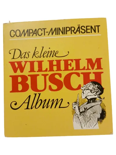 Wilhelm Busch Album Taschenbuch Parodien Lustige Reime Humorbuch Deutsch