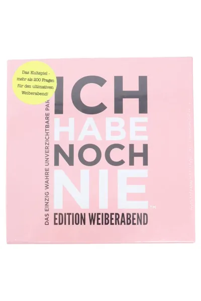 KYLSKAPSPOESI Ich habe noch nie Edition Weiberabend Partyspiel Damen ab 16