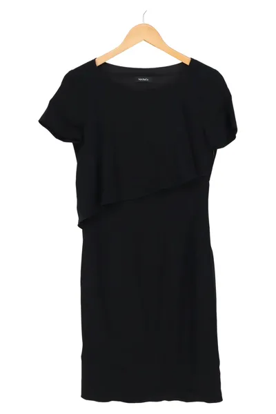 MAX&Co. Damen Businesskleid Gr. 38/M Schwarz Elegant Klassisch