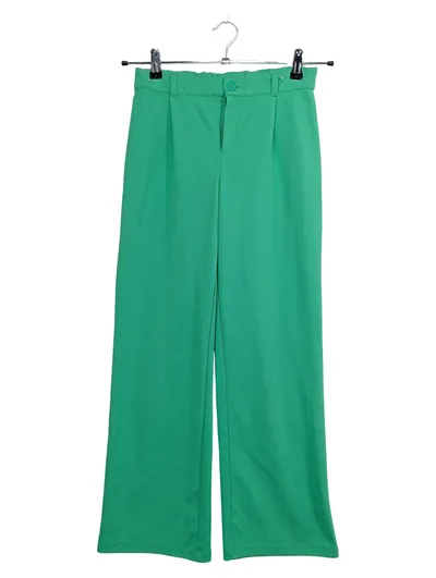 Terranova Stoffhose Kinder Gr. 152/158 Grün Wide Leg Hose