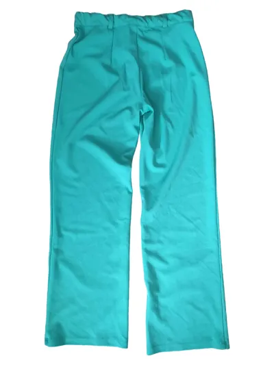 Terranova Stoffhose Kinder Gr. 152/158 Grün Wide Leg Hose