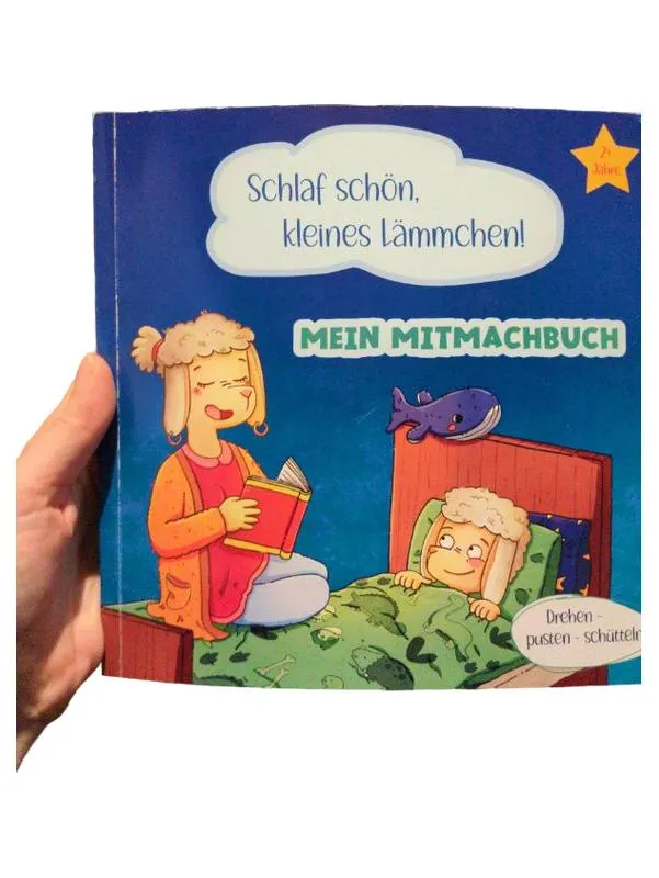 Lingen Verlag Schlaf schön, kleines Lämmchen! Mein Mitmachbuch Kinderbuch 1