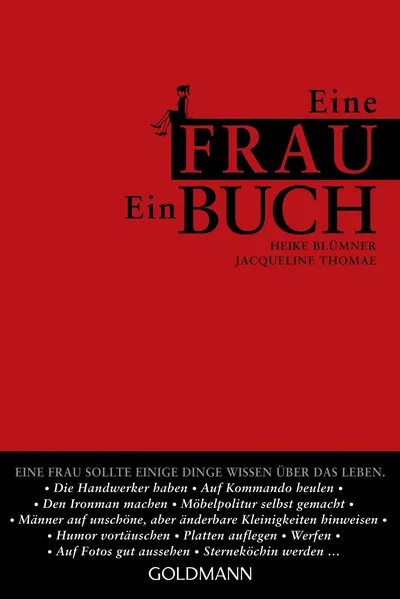 Eine Frau Ein Buch Heike Blümner Jacqueline Thomae Goldmann Humorbuch