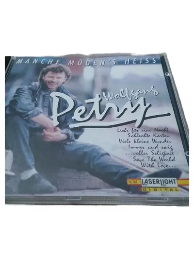 Wolfgang Petry - Manche Mögen's Heiss CD Album Schlager LaserLight Digital