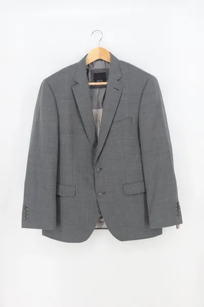 DIGEL Sakko Herren Grau Gr. 40/XXS Business Elegant Klassisch Anzugjacke