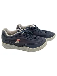 FILA Damen Sneaker Low Retro Canvas Blau Weiß Gr. 39,5 Freizeitschuh 1