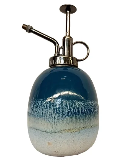 Sass & Belle Pflanzensprüher Keramik Blau Farbverlauf Elegant Bohemian
