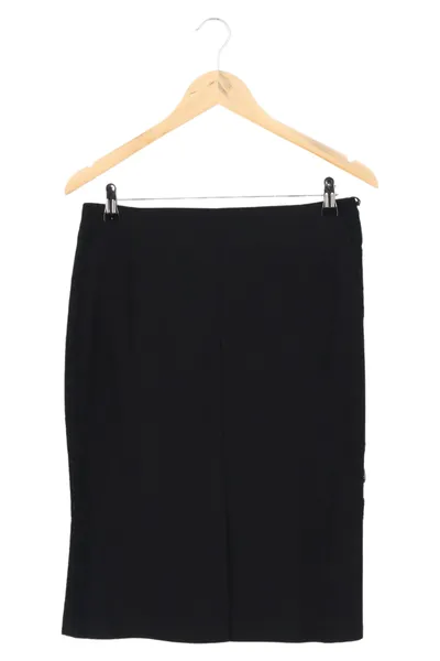 MINX Damen Bleistiftrock Gr. 38 Schwarz Business Elegant Midi Rock