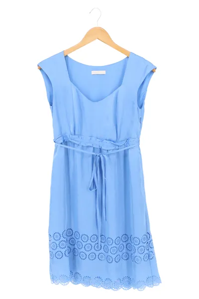 Ermanno Scervino Spitzenkleid Damen Blau Gr. 38;M Elegant Bohème