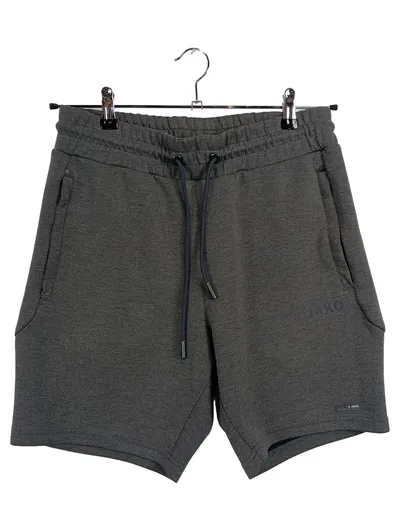 JAKO Herren Sport Shorts Kurze Hose Gr. M 48 Grau Polyester Training Fitness