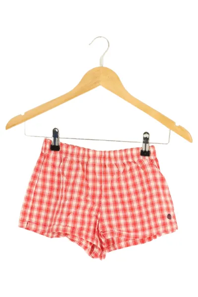 SANETTA Kinder Shorts kariert Rot Einheitsgröße Baumwolle Freizeit