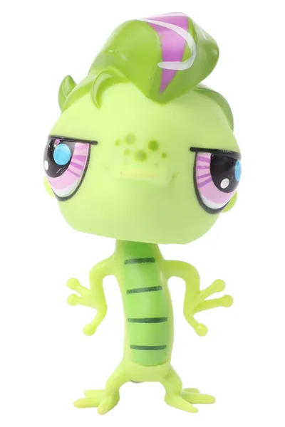Hasbro LPS C-031G Eidechse Grün Sammelfigur Spielzeugfigur