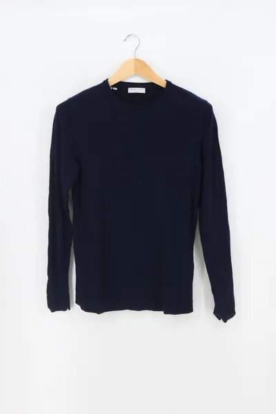 Selected Homme Herren Pullover Blau Gr. 46/S Casual