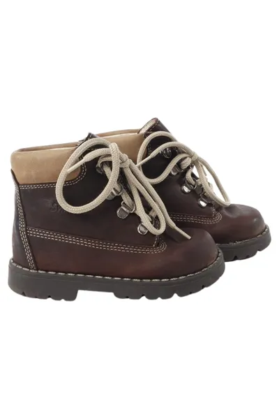 Lurchi Outdoorschuhe Kinder Gr. 28 Braun Boots Wanderstiefel Outdoor