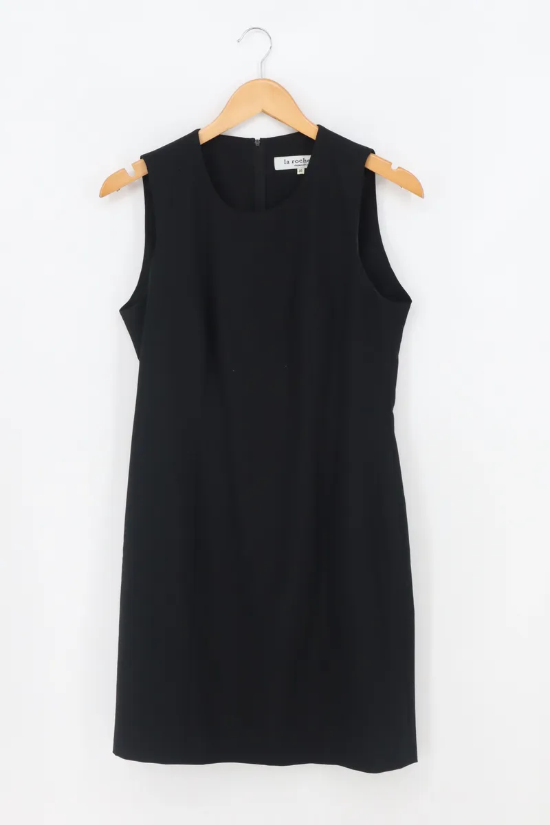 LA ROCHELLE Businesskleid Damen Gr. 38 Schwarz Elegant Etuikleid 1
