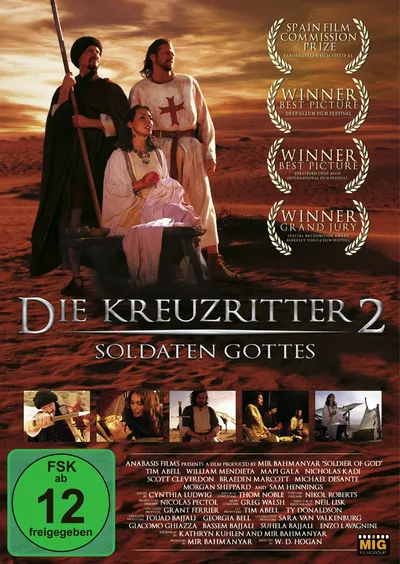 Die Kreuzritter DVD Abenteuerfilm Tim Abell Deutsch Englisch Historisch