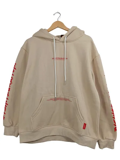 CULTURE 28 Herren Kapuzenpullover Hoodie Beige Gr. 48/M Streetwear
