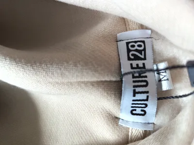 CULTURE 28 Herren Kapuzenpullover Hoodie Beige Gr. 48/M Streetwear