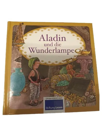 Aladin und die Wunderlampe Kinderbuch Stiftung Lesen Hardcover