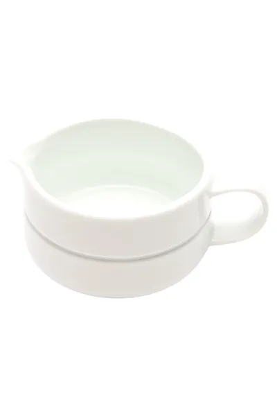 ARZBERG Sauciere Porzellan Weiß Klassisch Soßenkännchen 6cm