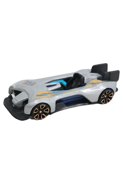 HOT WHEELS Spielzeugauto Silber FYB52 Metall Kunststoff 7,5 cm Rennwagen