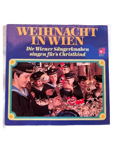 Die Wiener Sängerknaben Weihnacht in Wien Vinyl LP BASF Album Klassik