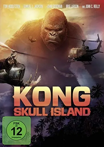 Kong: Skull Island - Tom Hiddleston DVD Science-Fiction Film