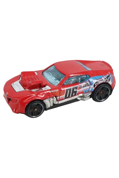 HOT WHEELS Spielzeugauto Rot Rennwagen Sammler Diecast Metall Kunststoff