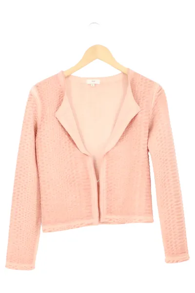 VENTURINI Damen Steppjacke Rosa Gr. 36/S Casual Elegant