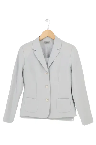 3SUISSES Damen Blazer Gr. 34 Grau Business Elegant Klassisch Jacke