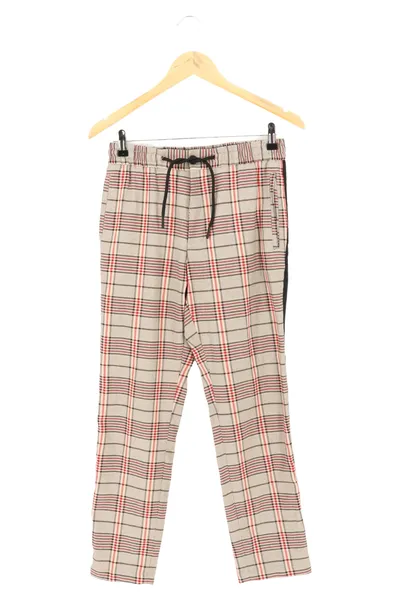 TOPMAN Damen Stoffhose Gr. 38 Kariert Mehrfarbig Casual Hose