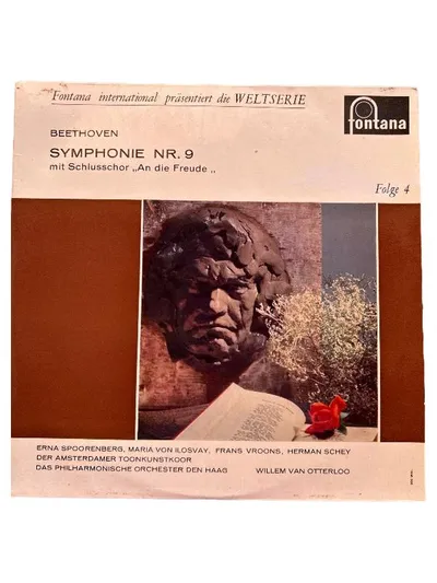 Beethoven Symphonie Nr. 9 Vinyl Fontana Willem van Otterloo