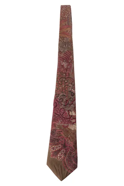 Santostefano di Italo Ferretti Krawatte Seide Paisley Mehrfarbig Herren