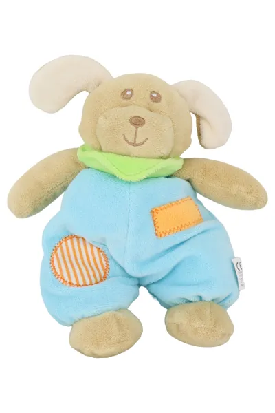 FASHY Baby Kuscheltier Hund Rassel Plüschtier Mehrfarbig Spielzeug