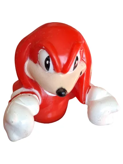 SEGA Knuckles Actionfigur Sonic the Hedgehog Retro Kinder 5cm Rot