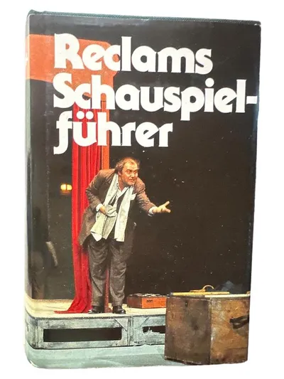 Reclams Schauspielführer Theaterliteratur Nachschlagewerk Hardcover