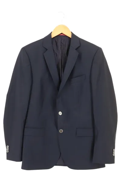 thomas baldwin Herren Sakko Gr. 46/S Blau Business Elegant Klassisch
