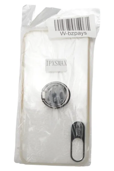 Apple iPhone XS Max Handy Schutzhülle Transparent Minimalistisch mit Ring Halter