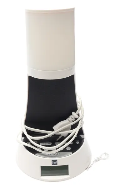 DUAL Radiowecker CRL1 mit LED Lampe Weiß Digitaluhr Weckfunktion