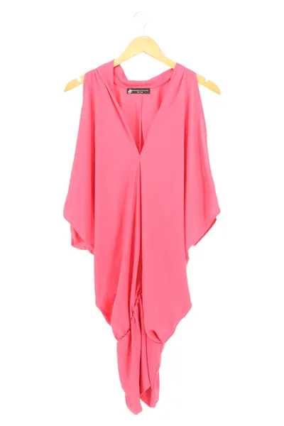 Compagnia Italiana Damen Freizeitkleid Rosa Gr. 38/M Elegant Drapierung