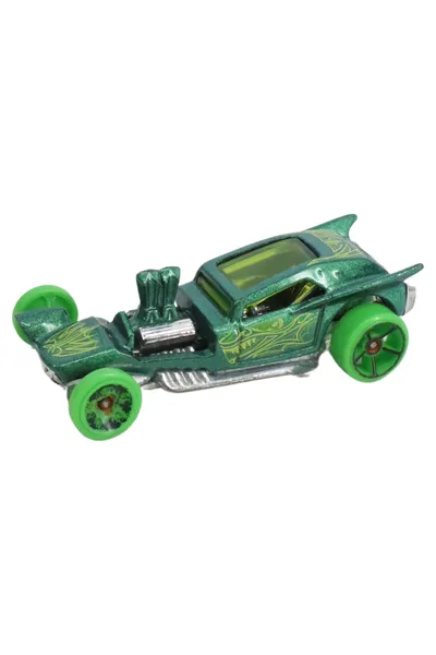 HOT WHEELS Spielzeugauto Fang Gula Grün Metall Kunststoff Sammlerauto