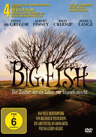 Big Fish DVD Tim Burton Ewan McGregor Familienfilm FSK 6