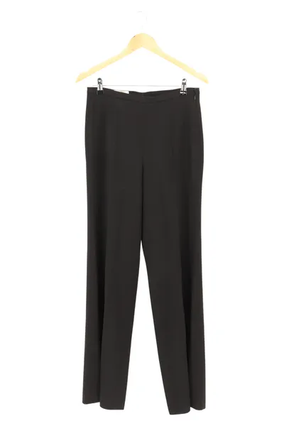 Uta Raasch Damen Stoffhose Business Elegant Schwarz Gr. M (38)