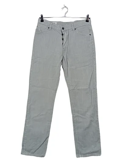 Lacoste Cordhose Damen Hellblau Gestreift Gr. 42 W33 Casual
