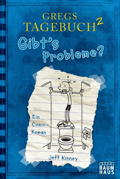 Gregs Tagebuch 2 Gibt's Probleme? Jeff Kinney Comic-Roman Baumhaus Hardcover