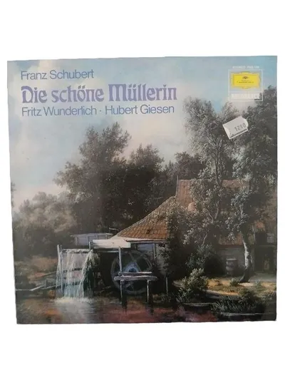 Franz Schubert Die schöne Müllerin Fritz Wunderlich Hubert Giesen Vinyl LP