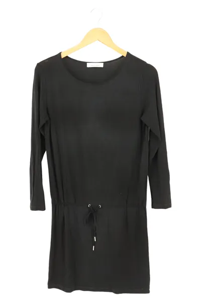 Samsoe Samsoe Freizeitkleid Damen 38;M Schwarz Casual Viskose Minikleid